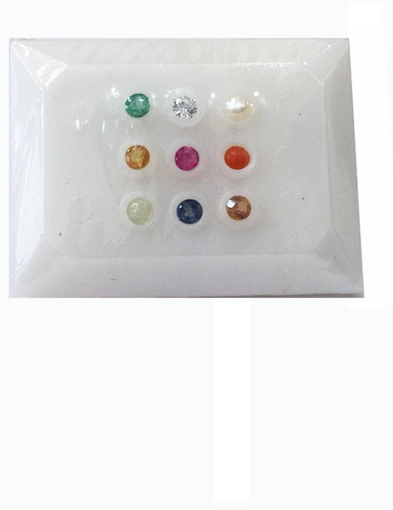 Natural Certified Navratana Stones Premium Quality